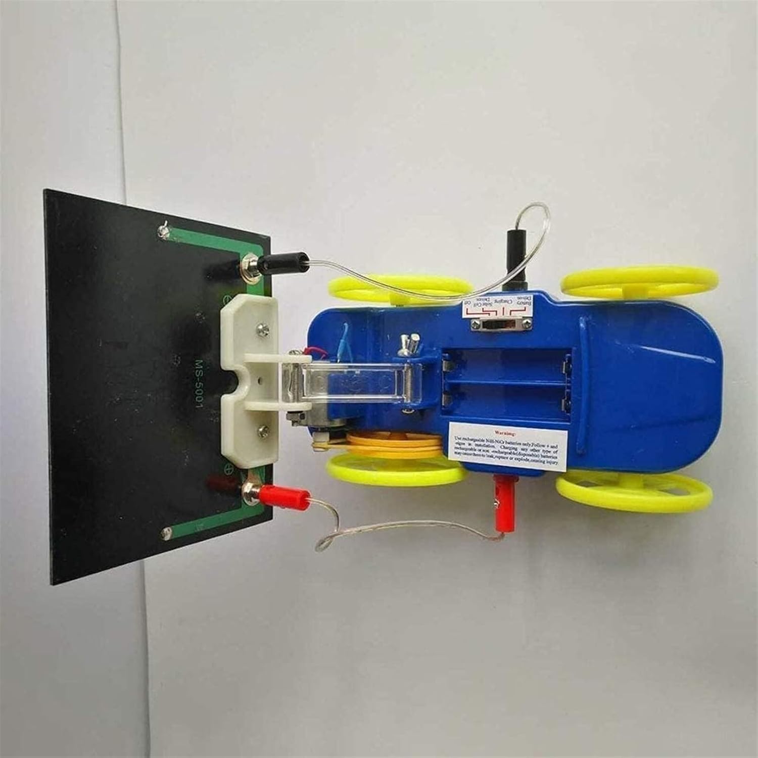 Scientific Exploration Equipment Tools Driveable Solar Energy Trolley Model Kit Physics Experiment Solar Car Physics Exploration Instrument