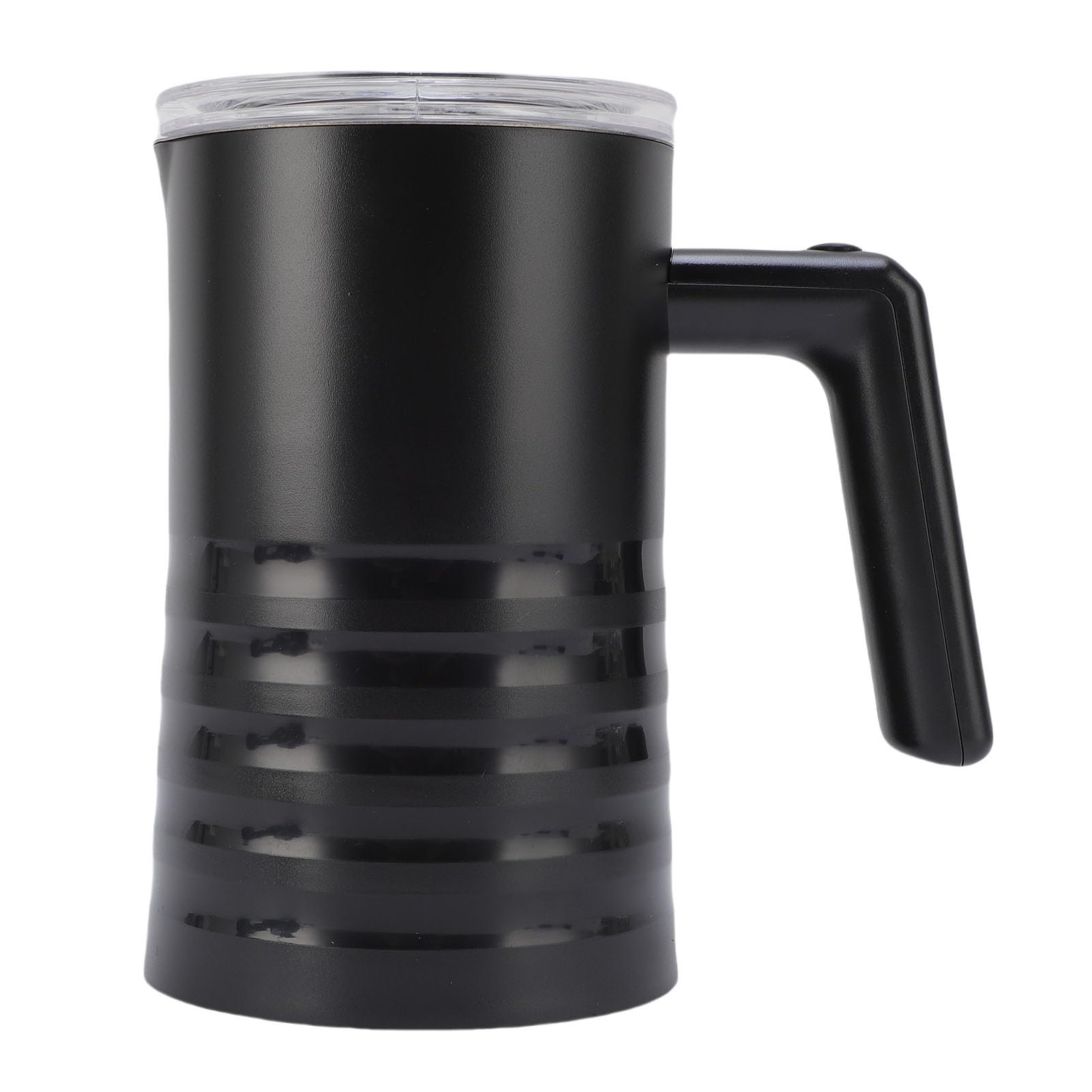 YUYTE Electric Milk Frother 4-w-1 Ciepłe i Zimne Mleko Foamer do Kawy Latte Cappuccino Gorąca Czekolada z Cichym Motorowym miotaczką 160 Ml Piegi Ogrzewanie 350 Ml (wtyczka UE 220V)
