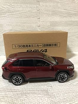 1/30 トヨタ　RAV4 カラーサンプル　非売品　ミニカー　レッド Amazon | 1/30 ミニカー 新型RAV4 ラブフォー ラブ4