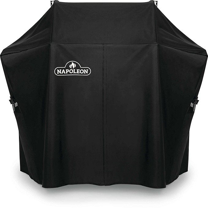 Napoleon Rogue 425 BBQ Grill Cover - Black, Water Resistant, UV Protected