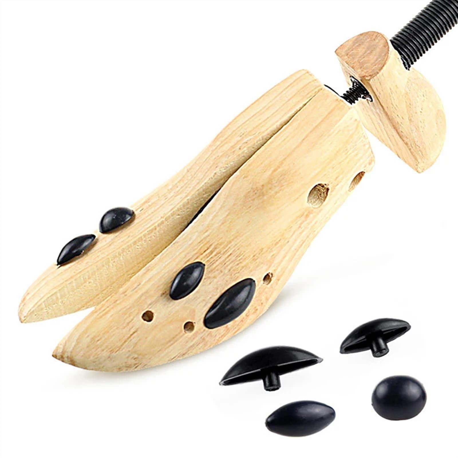 Schuhspanner，Schuhdehner Schuhspanner aus Holz, verstellbare Form for Damen und Herren, Schuhspanner aus Holz, professioneller Schuhspanner, Extender Keeper