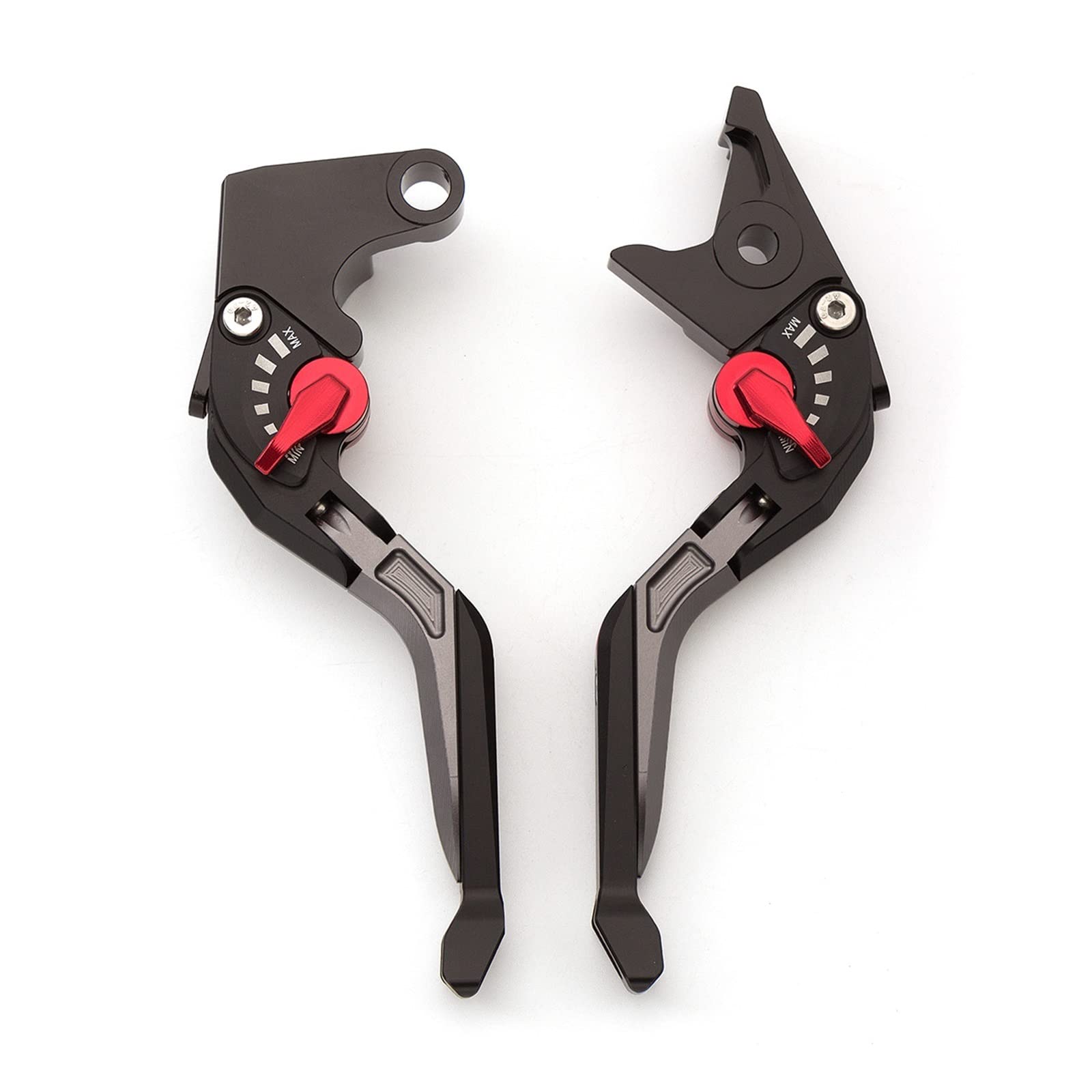 Moto Leviers d'embrayage De Frein pour Yamaha pour Raptor YFM660 2001 2002 2003 2004 2005 CNC Leviers d'embrayage De Frein Extensibles Pliants Levier Réglable (Couleur : 17)