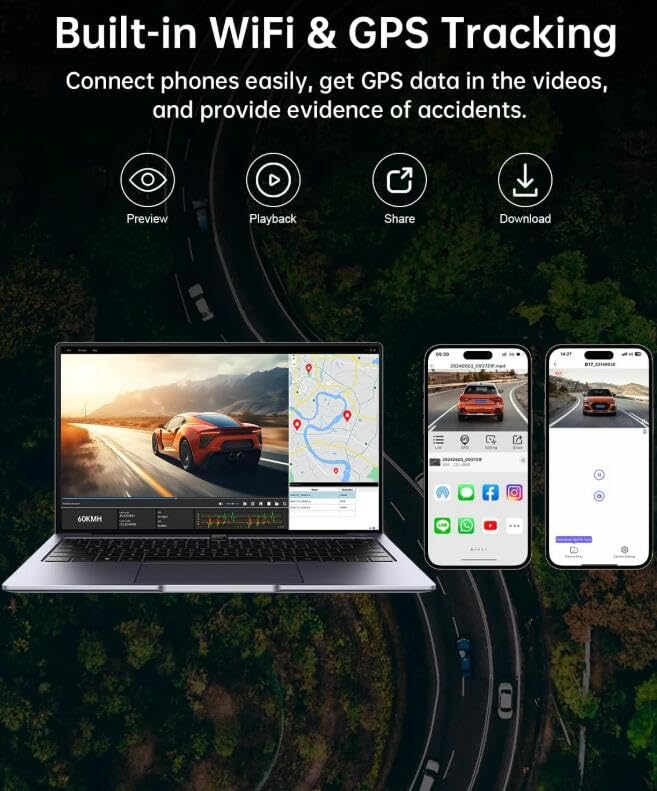 Osmo Dashcam Pro 2 4K Original (WiFi+GPS+32G)