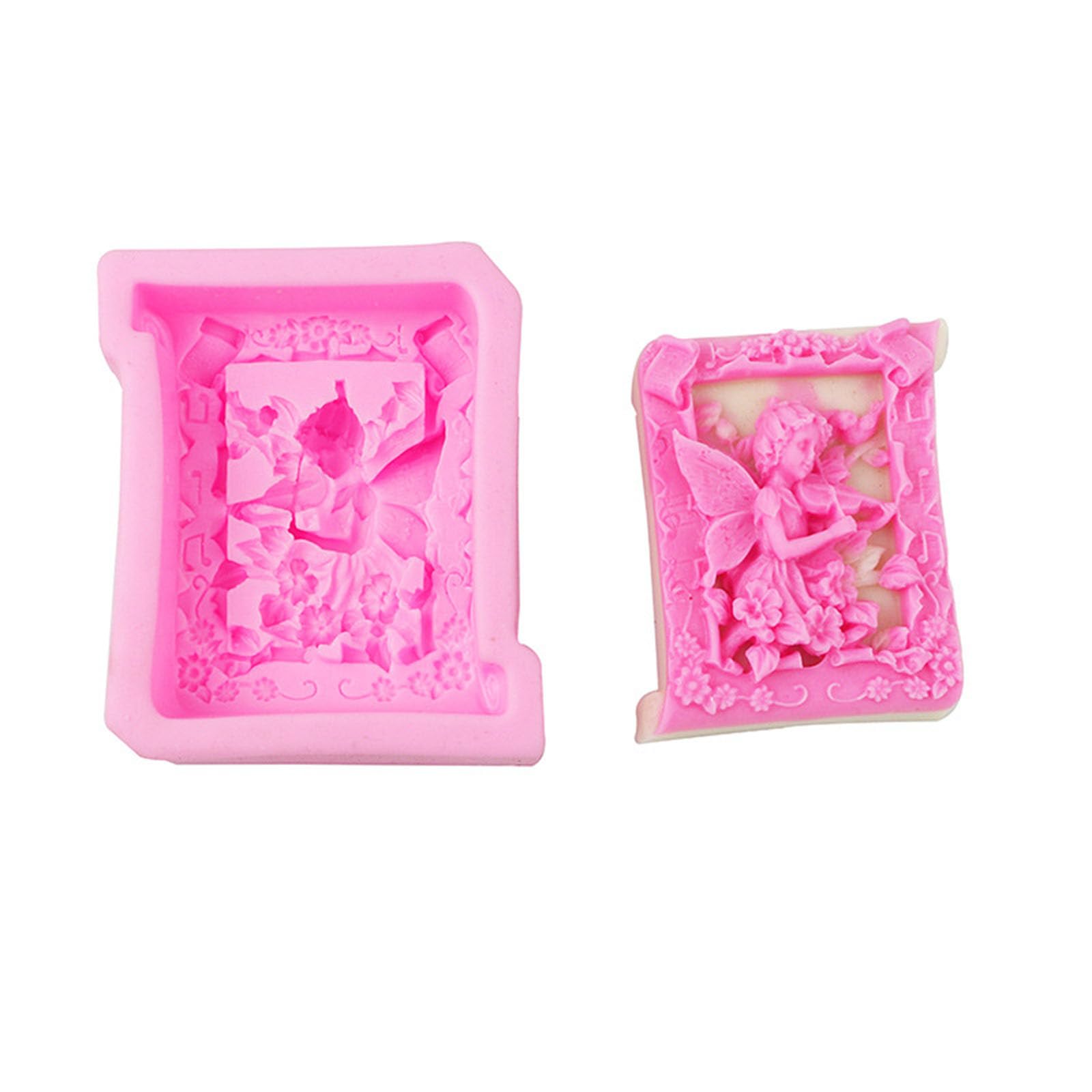 Xinsheinelry Bean Cake Silicone Mold Chocolate Candy Mold for Dessert Ice Block Cupcake Decor Baking Tool Chocolate Cake Fondant Green Bean