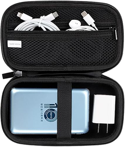 Miniatura 4 de Bolsa de accesorios electrónicos, organizador de cable de cable  funda electrónica, bolsa organizadora de cables portátil impermeable, bolsa de