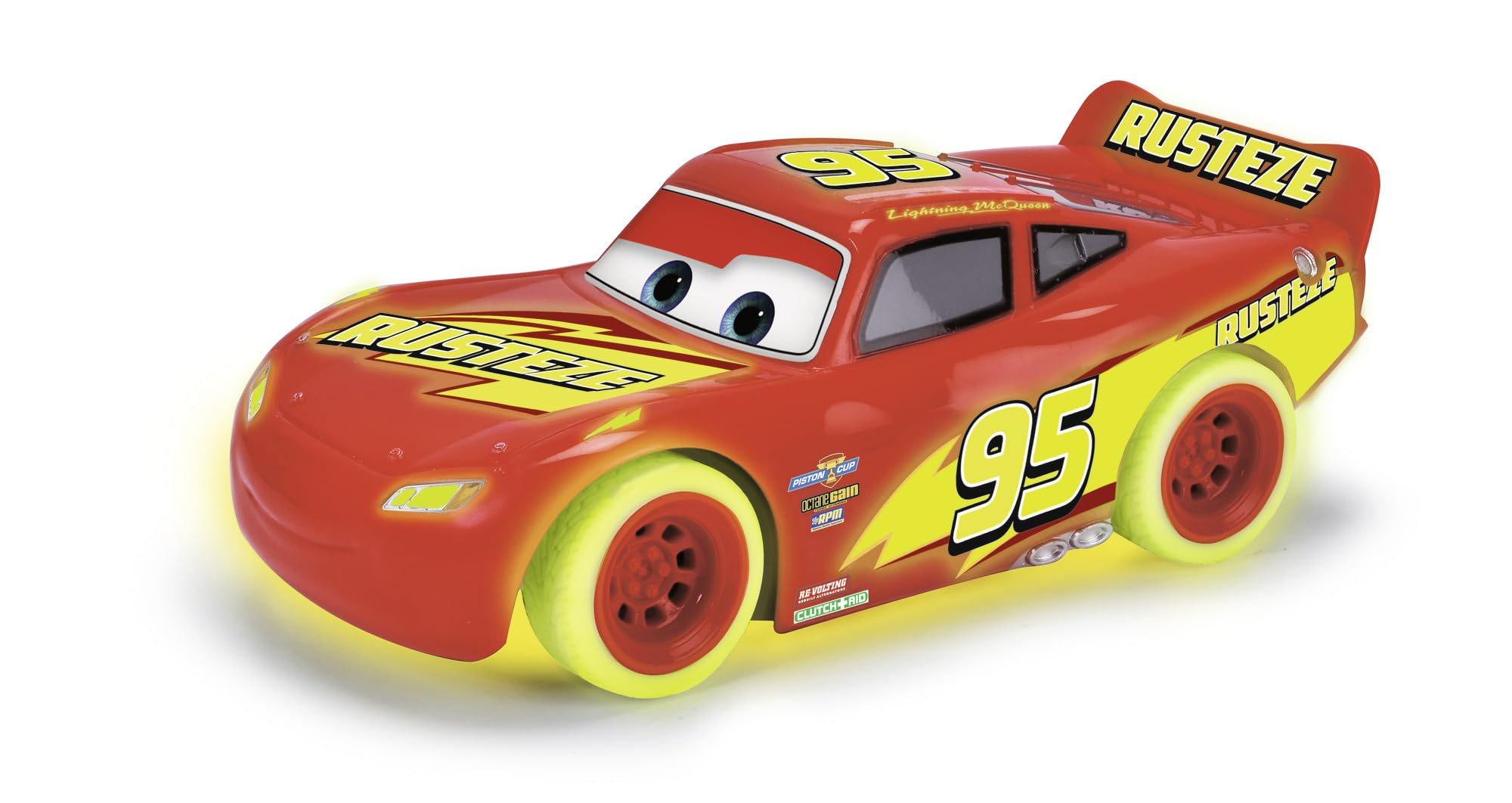 Amazon.com: Jada Dickie RC CarsGlow Rc.Light McQueen 1:24