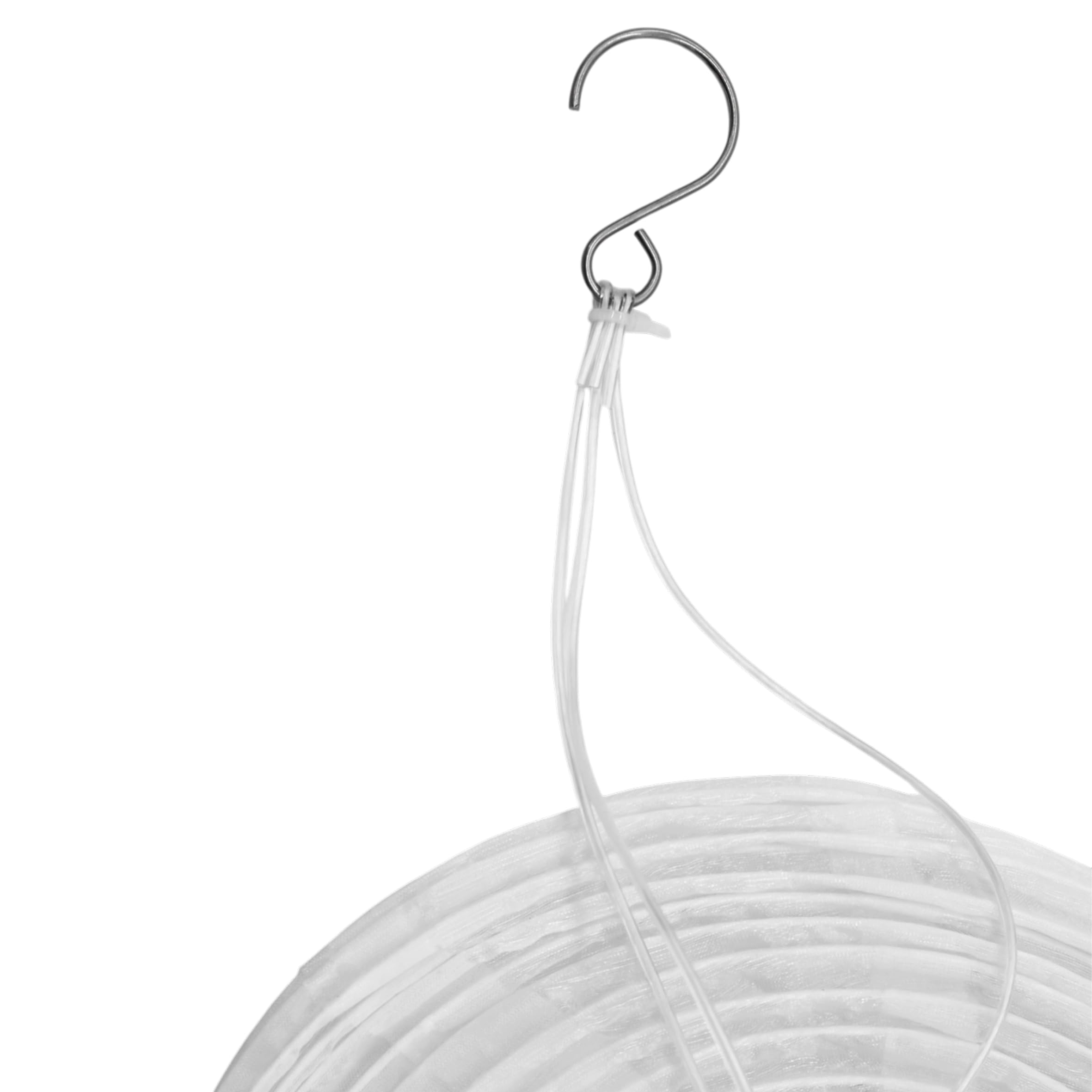 LED Solar Lampion oval 33 x 22 cm aus Nylon - 2er Set - Garten Deko Beleuchtung warm weiß - Solarleuchte Laterne Leuchtkugel Dekoleuchte Partylicht für Außen wetterfest