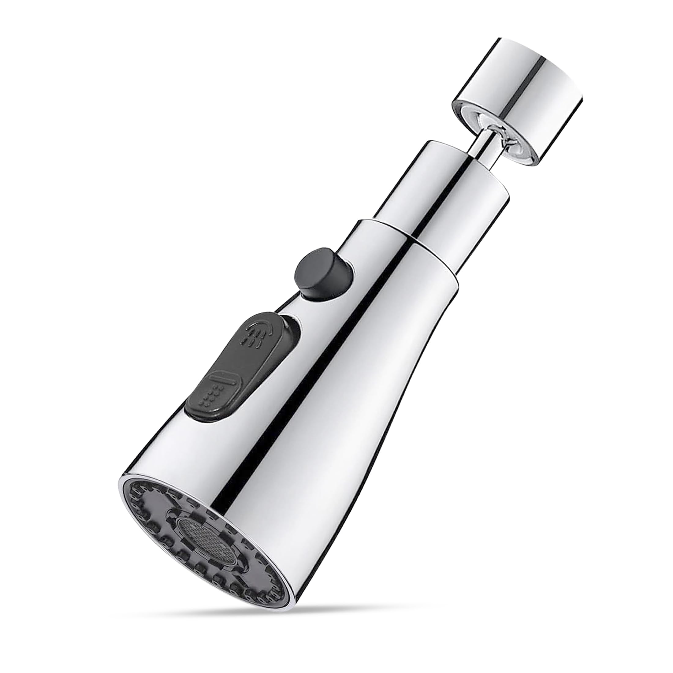 GLUN® 360° Rotation Kitchen Sink Flow Faucet Extender Spouts, 3 Mode Shower Bubbler Water Saving Filter, Comes with 20-24mm Universal Connector-image-49
