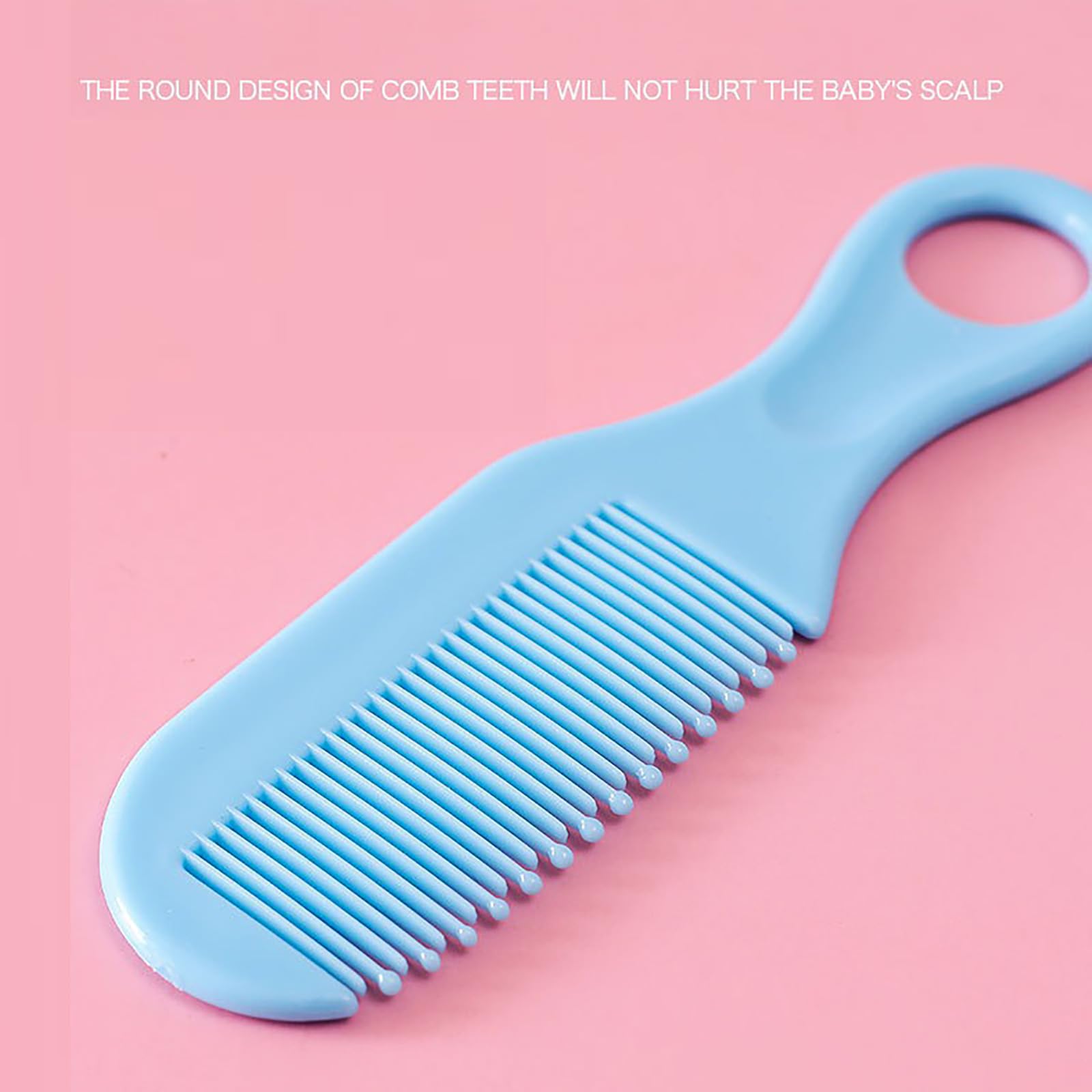 Trousse de soin bébé naissance - trousse de toilette bébé avec 13 accessoires essentiels : brosse à cheveux, thermomètre digital et bain, coupe-ongles, lime, idéale pour nouveau-né (bleu)