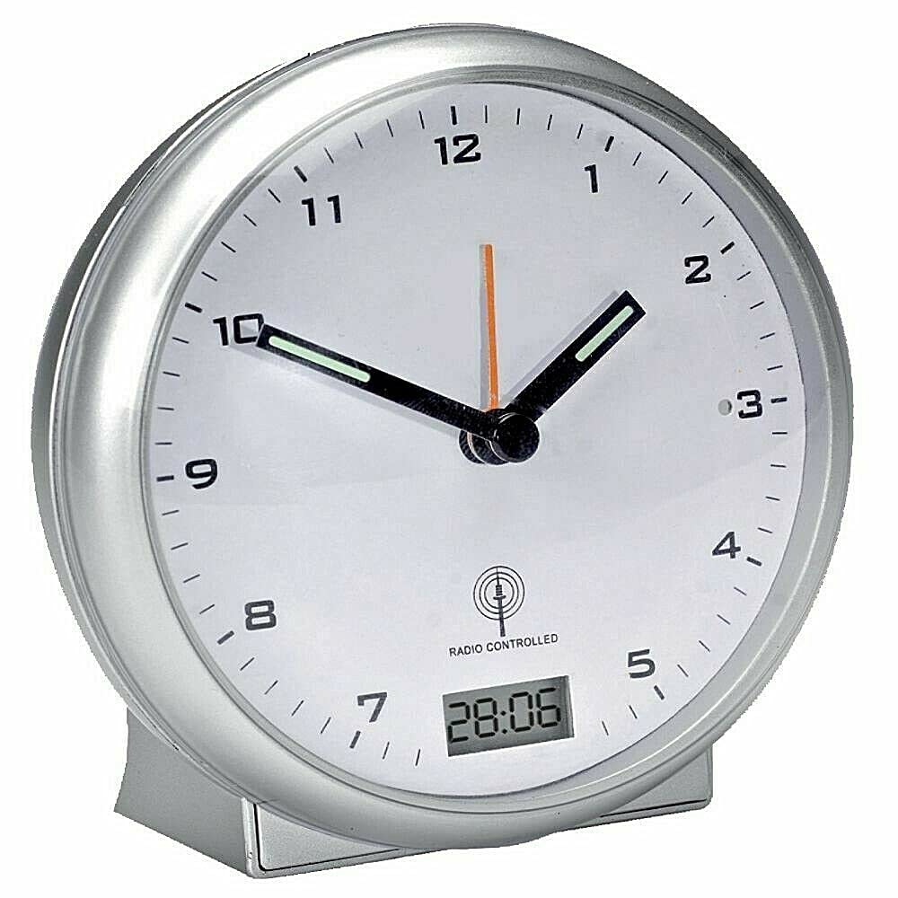 DRG Radio Control Alarm Clock Bedside l crescendo alarm analogue Digital
