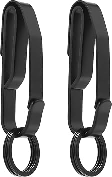 YAPJEB HK Style Sling Snap Hook Enlarged Mouth Clips Tactical Gear for Keyring Hang, Buckle and Paracord