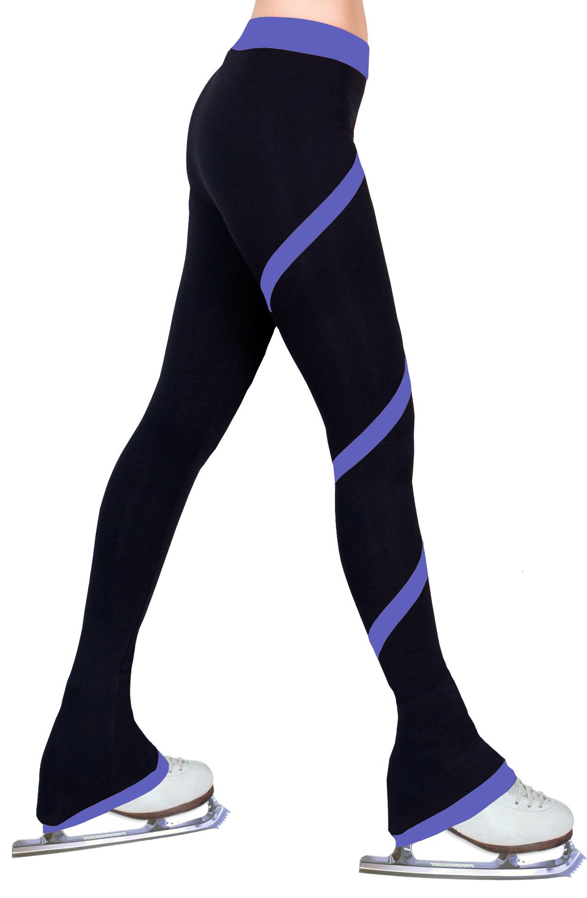 NY2 SPORTSWEAR Figure Skating Spiral Polartec Polar Fleece Pants