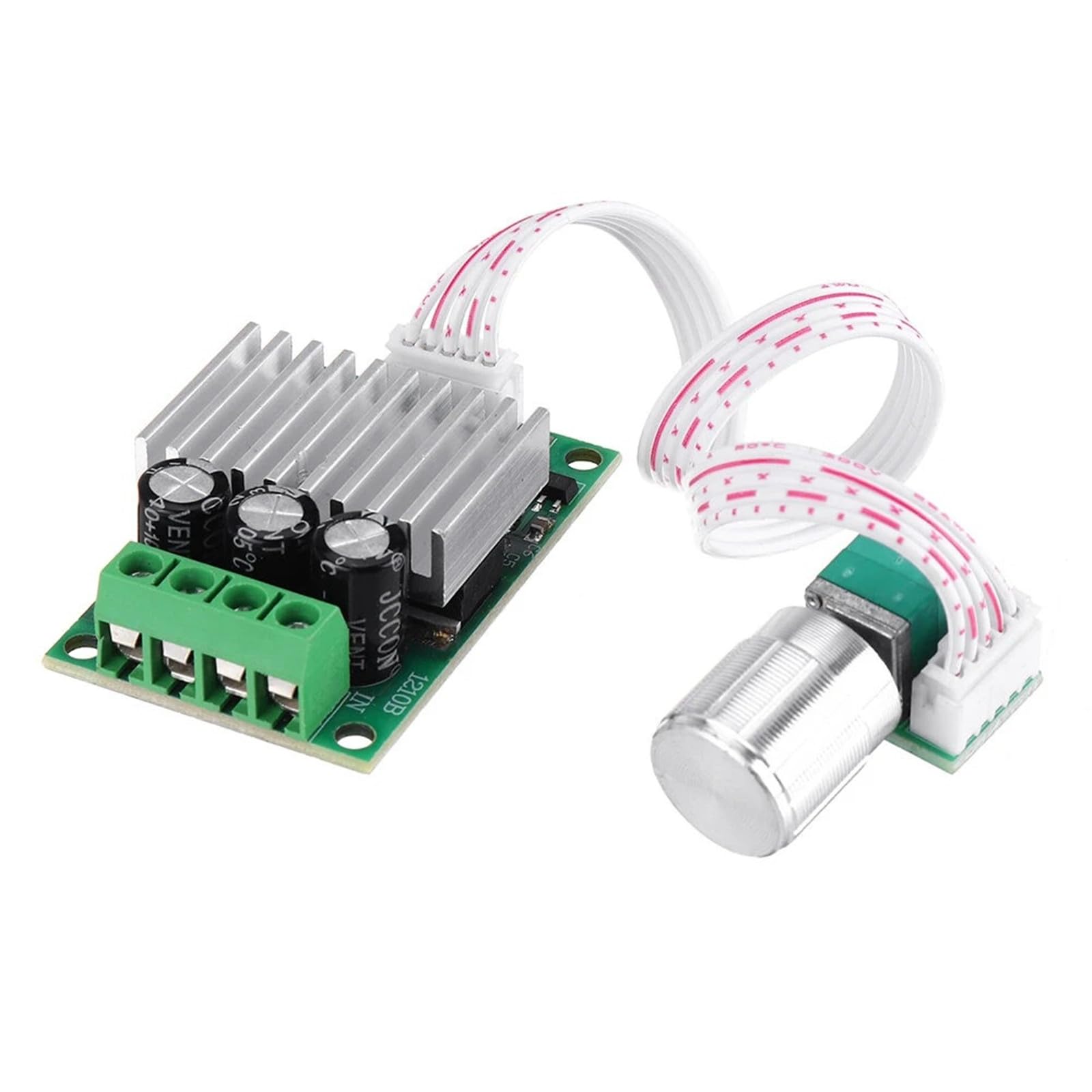Tsophreniq PWM Direct Current Motor Speed Controllers, DC12V-30V 10A, with Adjustable Potentiometer