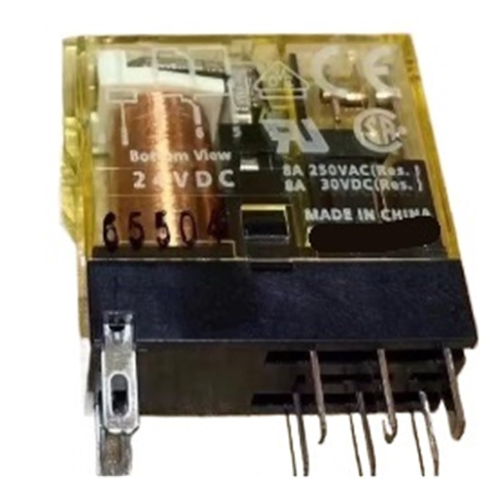 YMUGUEGH Relay RJ2S-C-D24 relay DC24V 8-pin two on and two off