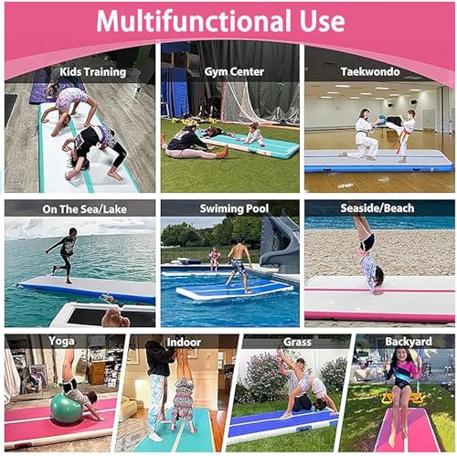 Dobests DB-AT-026 Air Track Tumbling Mat 6.6Ft 10Ft 13Ft 16Ft 20Ft Gymnastics Mat Inflatable Tumble Track Mats Gymnastics Air Mat thumb #5