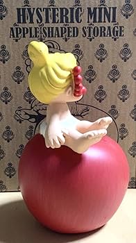 Amazon.co.jp: ヒスミニ アップルストレージ 赤 小物入れ りんご
