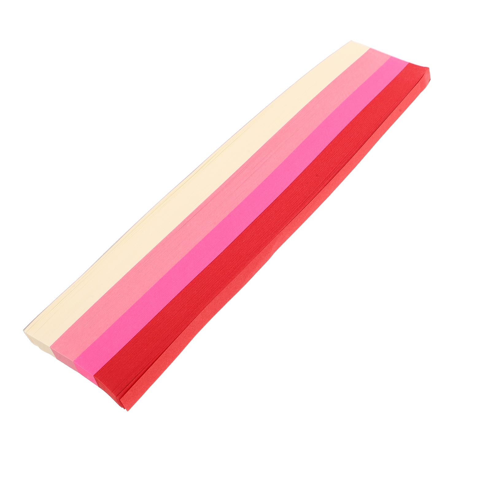 Bandes de Papier Origami Étoiles Dégradé Rouge 5400 Pièces Kit Loisirs Créatifs Pliage Étoiles DIY Décorations Fête Vacances