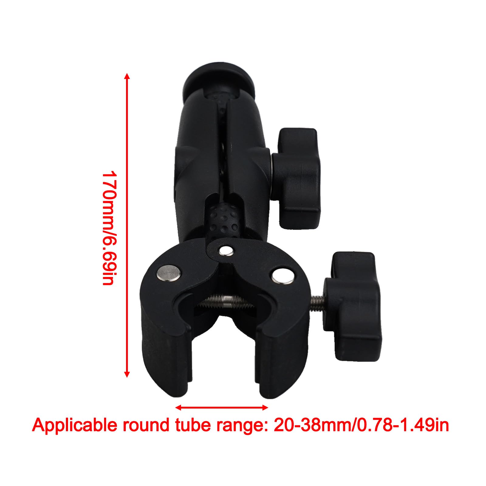 Kit de montaje para Starlink para MINI, abrazadera de tubo redondo ajustable con adaptador de aleación de aluminio. Diseñado para su uso con el adaptador de tubería, nternet para kit de montaje