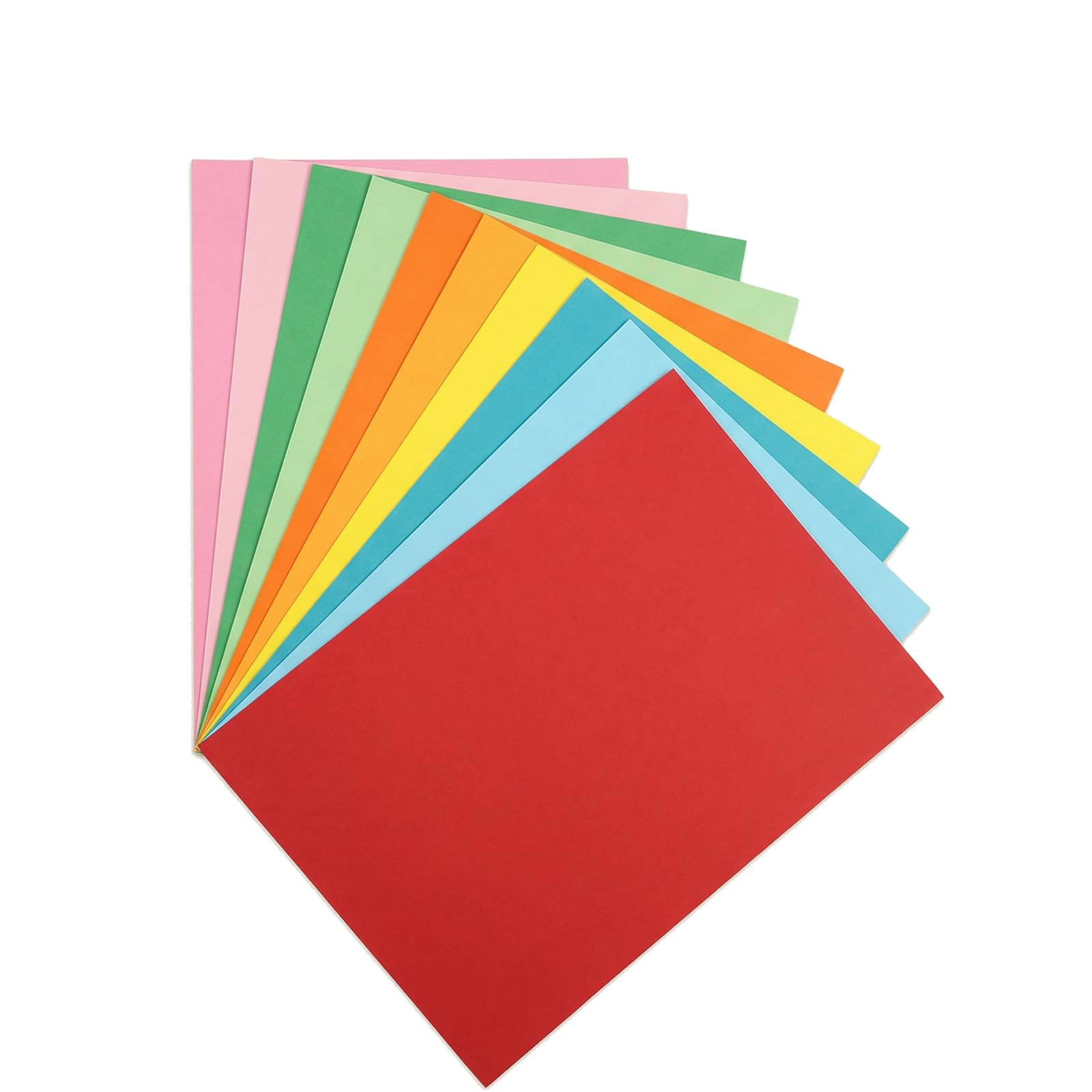 Papier kolorowy A4 230 g/m² 10 kolorów do scrapbookingu i rękodzieła
