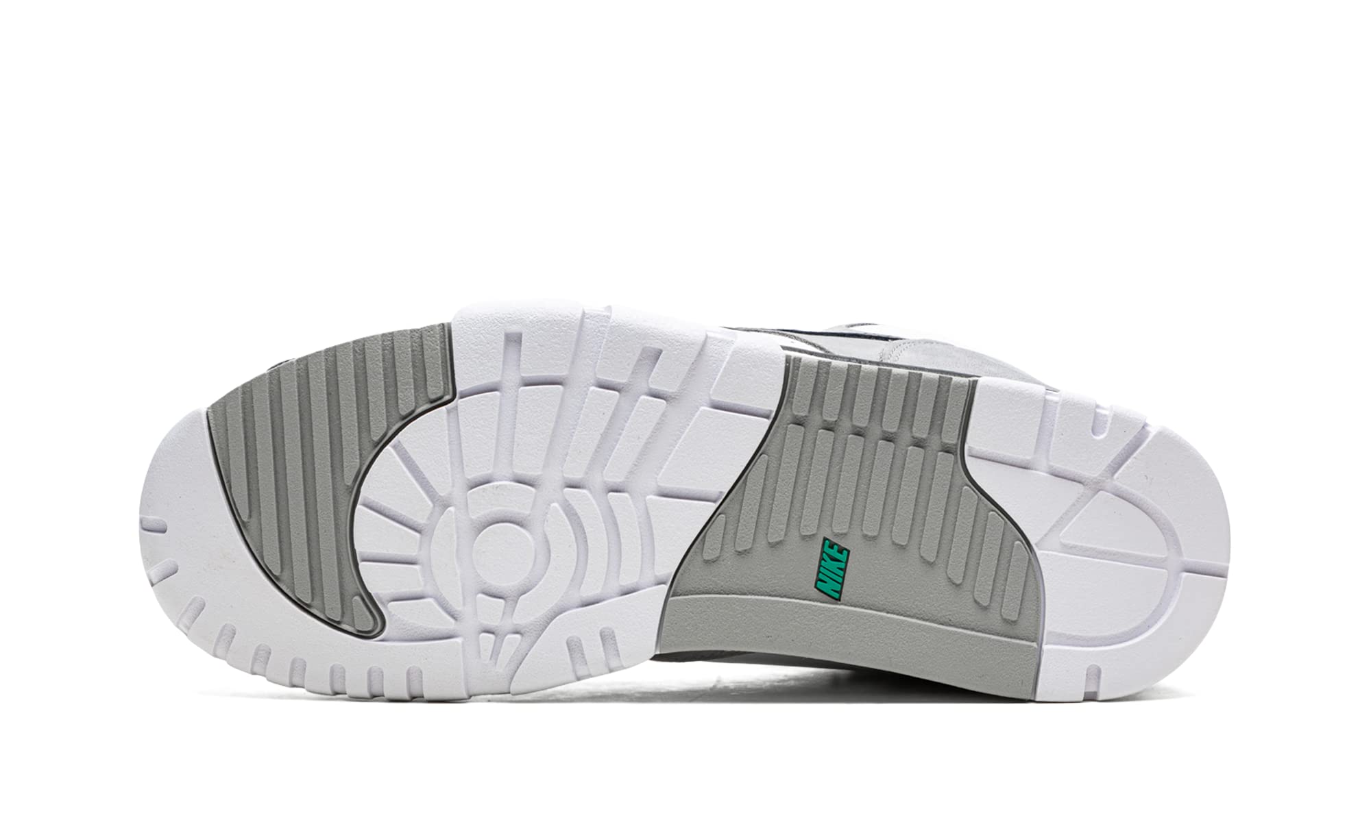 Nike Tenis de Baloncesto Air Trainer 1 para Hombre, Blanco Negro Gris Medio, 43 EU