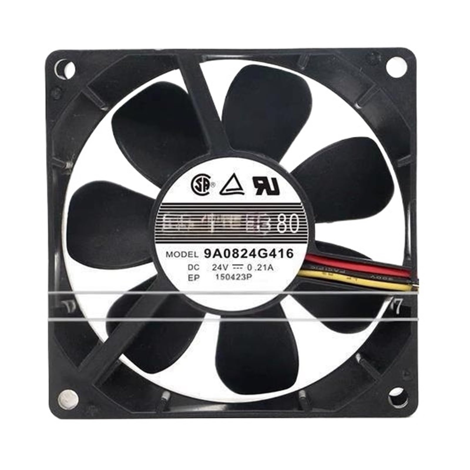 YMUGUEGH 9A0824G416 8025 24V 0.21A 8CM Cooling Fan