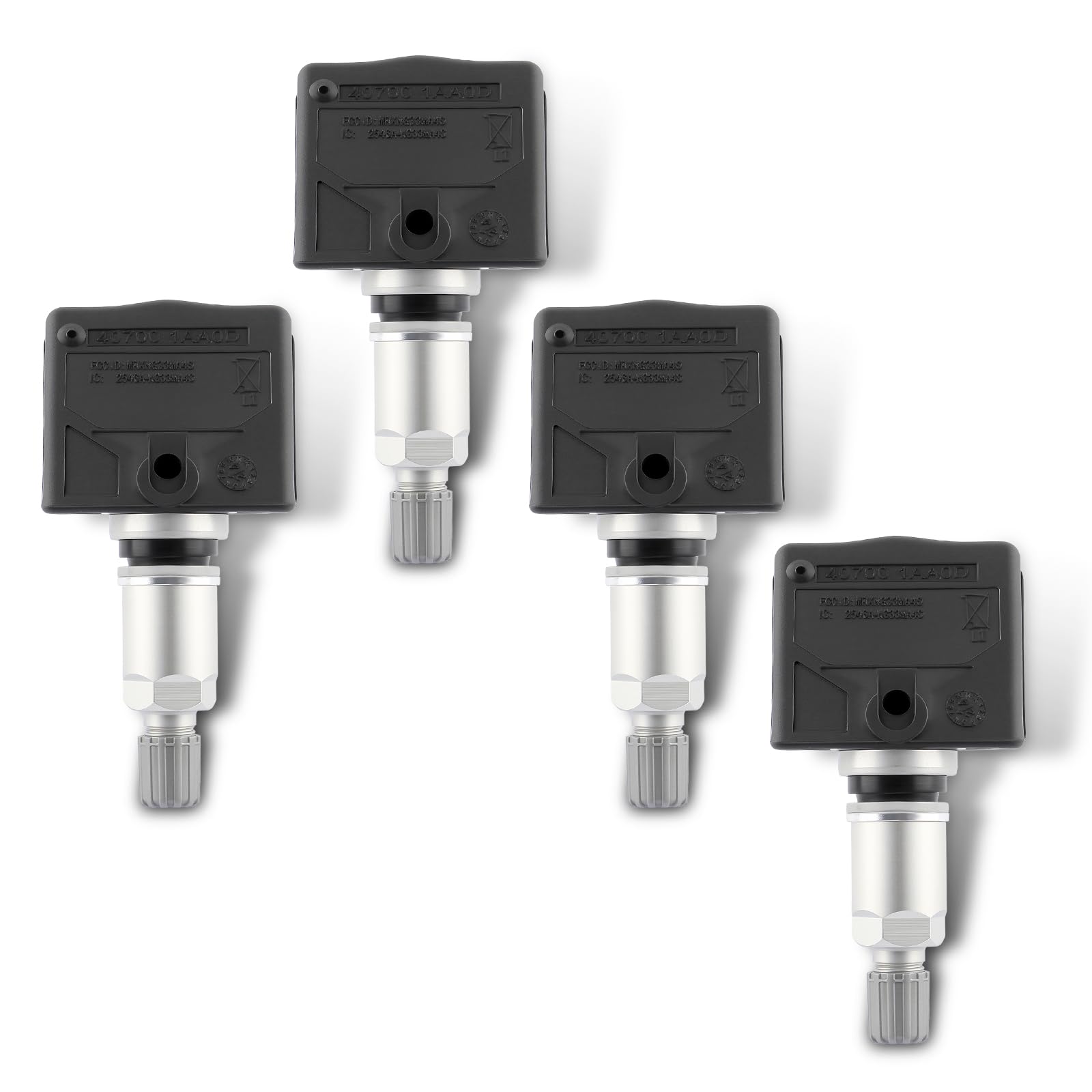 AUTOKAY TPMS 40700-1AA0D Car Tire Pressure Monitoring Sensor System 407001AA0D for Infiniti Altima Armada Cube Frontier Maxima Murano Pathfinder Rogue Sentra Versa Xterra 2004-2015 (Pack of 4)