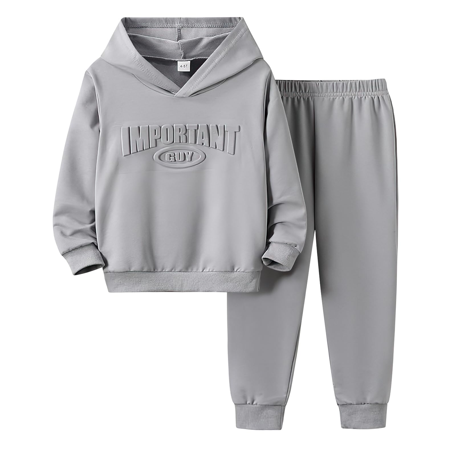 Boy Clothes Plant Camouflage Pants LA Letter Print Top Sweatsuit Fall Boys Outfits Set