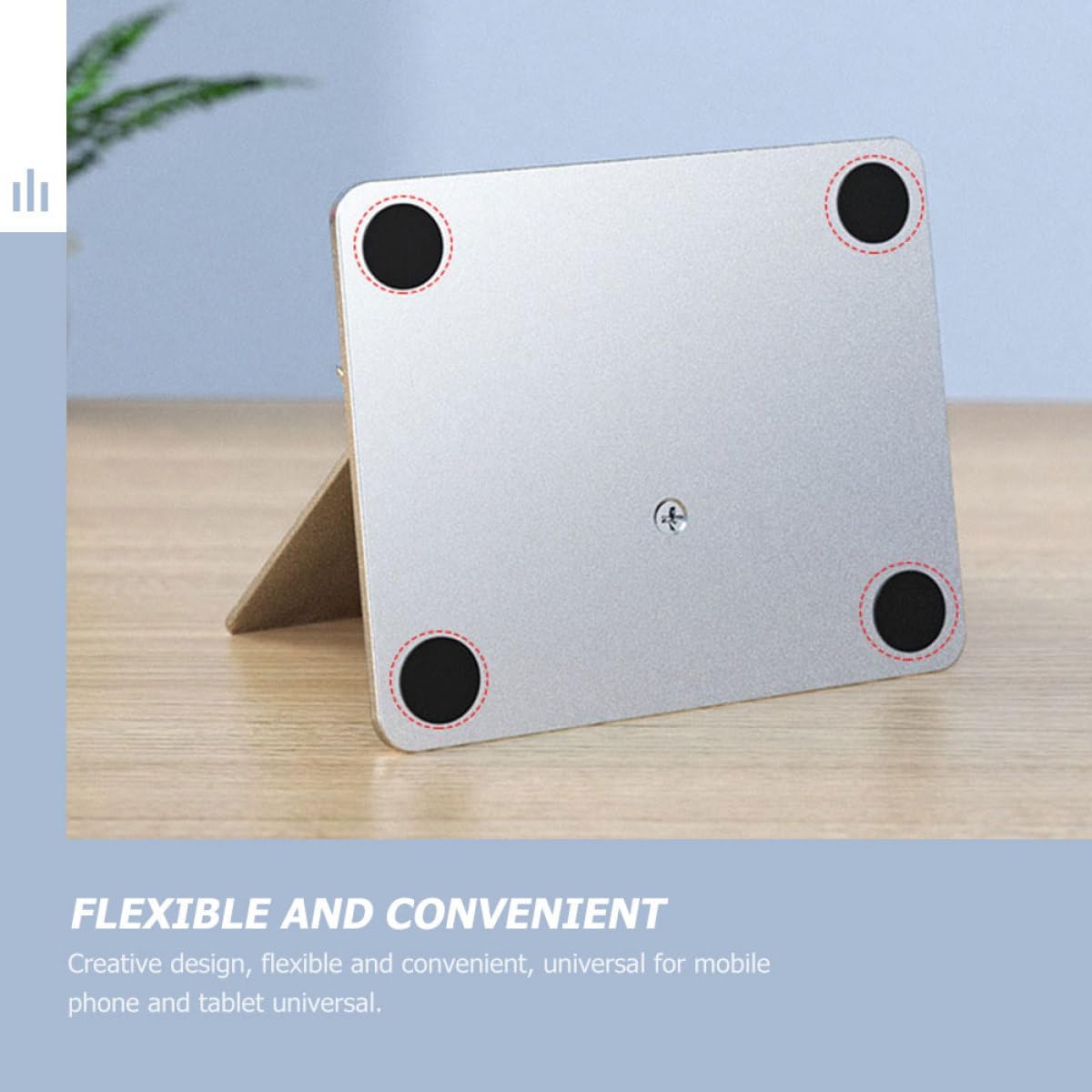 Adjustable Folding Desk Cellphone Stand Metal Phone Holder Desktop Tablet Support for Smartphones and Compatible with Office and Home UseNO.4317