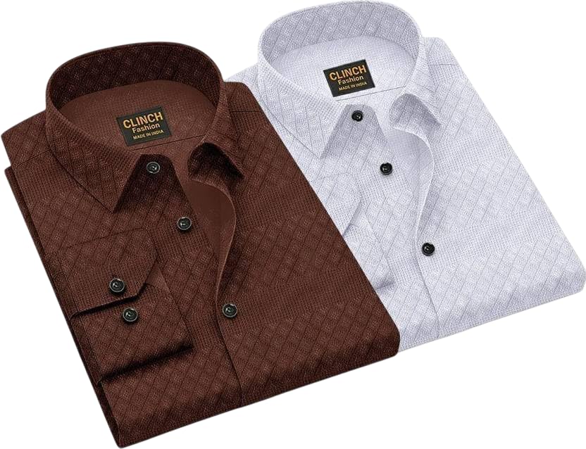 Image of Men Linen Cotton Full Sleeve Shirt for Man | Mens Casual Shirt |Shirts for Men Stylish | Men Shirts | Casual Business Party Festival Regular Fit
