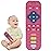 Baby Teether Toy for Babies 3-24 Months TV Remote Control Shape Chew Toy Teething Relief Baby Toys for Infants (Rose red)