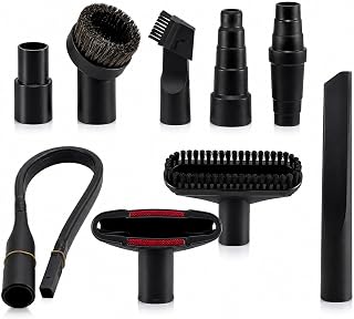 Vacuum Cleaner Attachments Kit for Shop-Vac Cordless 6 Gallon Wet/Dry Vacuum 2023–Present, Vacuum Accessories Set with Crevice Tool, Dusting Brush & Upholstery Tool,9-piece Set