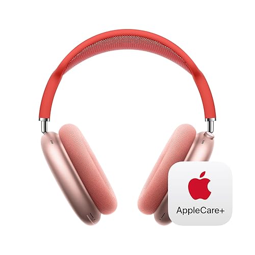 Apple AirPods Max Wireless Over-Ear Headphones with AppleCare+ (2 Years) - Pink
