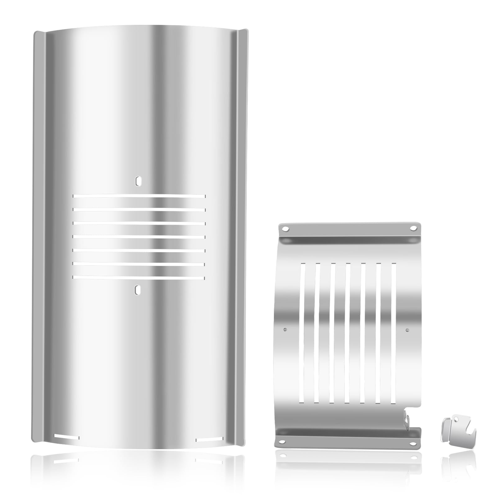 CriditpidPB1100PS1 Replacement Parts Flame Broiler Kit for Pit boss Pro Series 1100 Pellet Grills, Slide Cover and Bottom for Pit Boss PB1100PS1, PB1100PS1-W007, Pitboss Smoker Grill Accessories