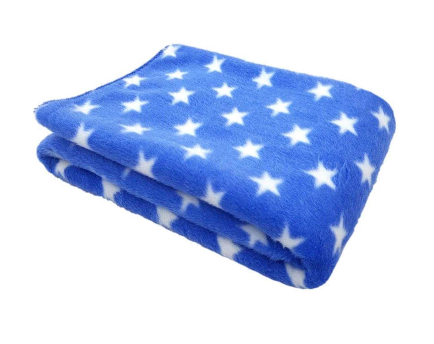 BRANDONN Newborn Ultrasoft Double Layered Star Printed Wrapper Cum Baby Blanket for Babies 1