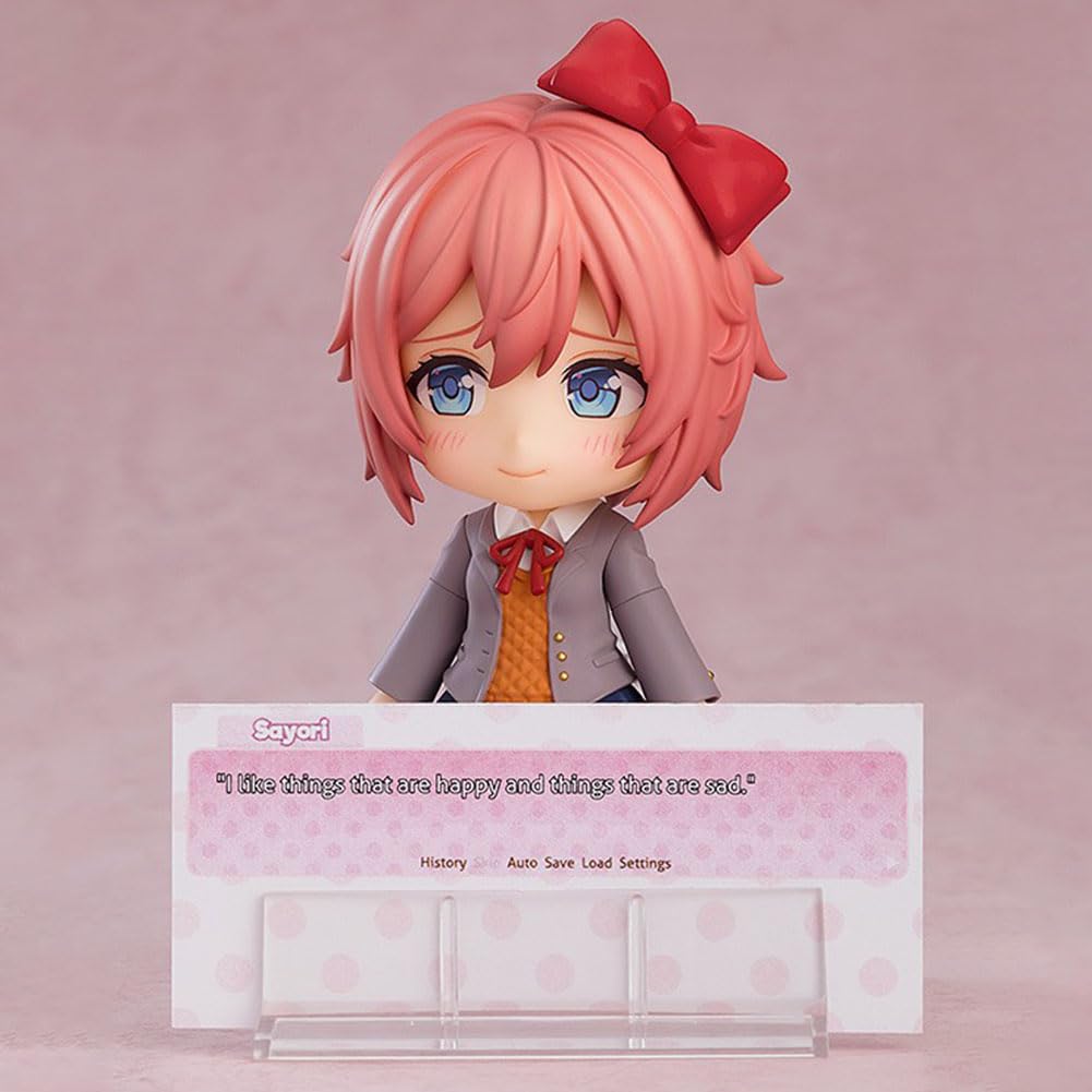 IQITOYS Sayori-Figur, Monika, Anime-Figur, gekleidet in Uniform, Statue, niedliche Dekoration, PVC-Material, Geschenk für Fans und Freunde (Monika Sayori), 18 cm IQITOYS Sayori-Figur, Monika, Anime-Figur, gekleidet in Uniform, Statue, niedliche Dekoration, PVC-Material, Geschenk für Fans und Freunde (Monika Sayori), 18 cm