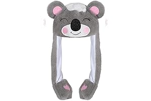 Koala Hat: The Ear-Moving Plush Masterpiece