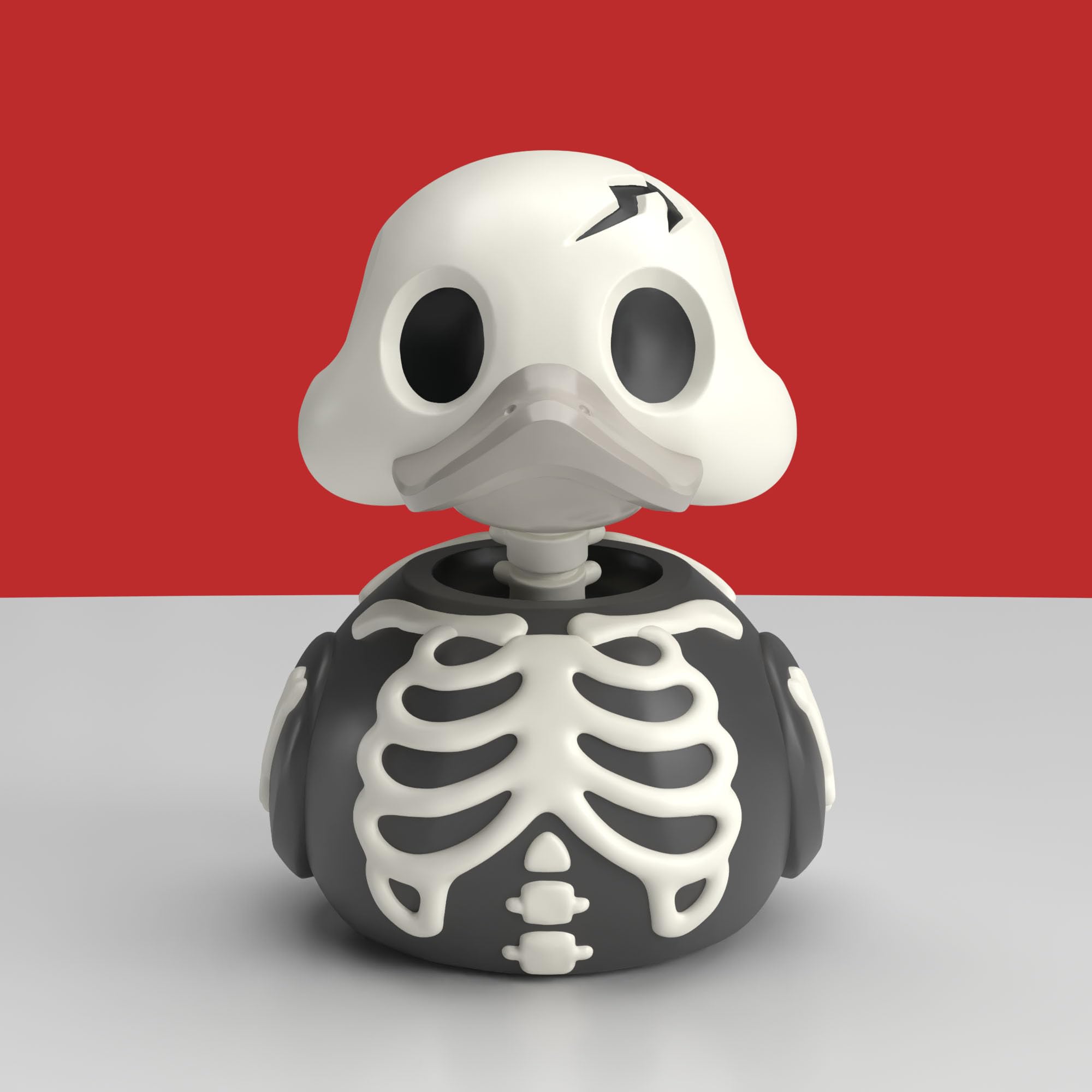 TUBBZ Mini: Halloween - Skeleton Cosplaying Rubber Duck Vinyl Figure, Skeleton (Mini) - Image 3