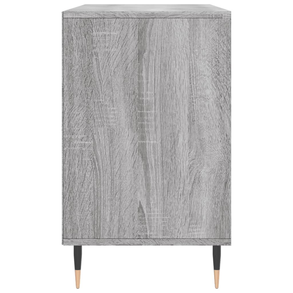 Szafka na buty 102x36x60 cm drewno drewno sonoma szary