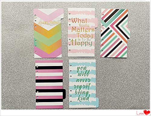 Agenda/planner Caderno Fichário A6 (ROSA)