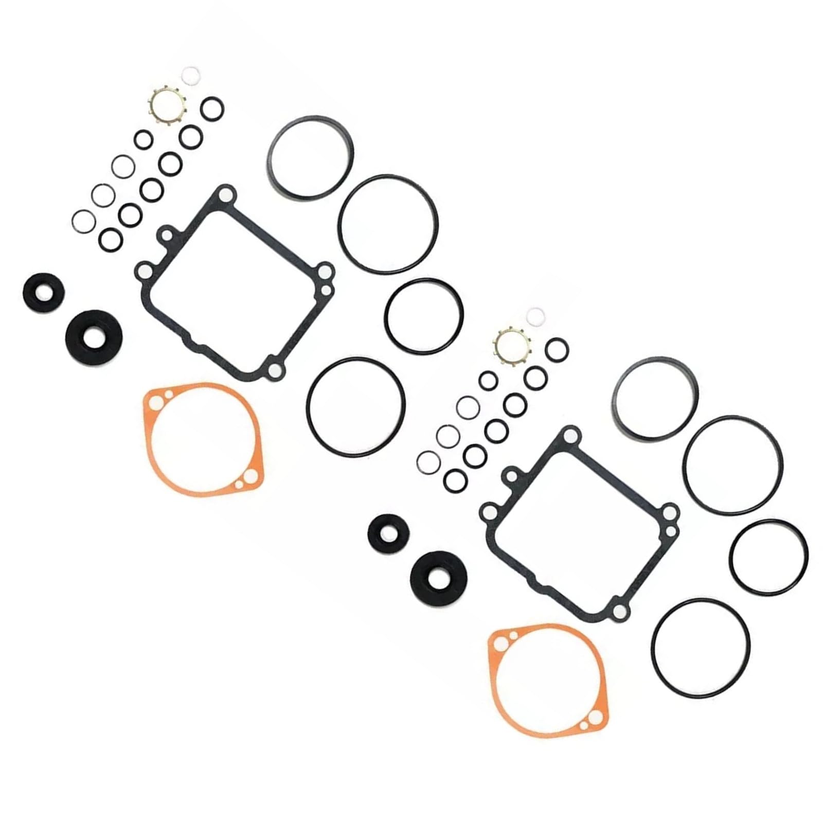 Kacarber 2 Pack Pump Seal Kit for Hydro Gear 2513018 BDP-10L Compatible with Toro Exmark 80-6130 Ariens 58800300