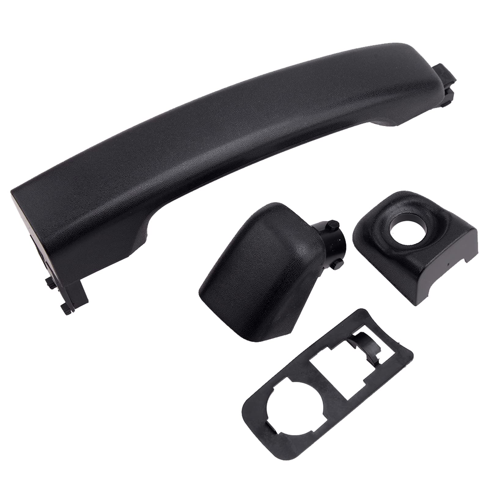 EUTEEWALDoor Handle for Renault Master MK3 Vauxhall Movano Vivaro Nissan NV400 MK3-MK4 806069981R Sliding Exterior Handle 806075963R ABS Black