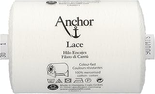 Anchor T198030-00001 Klöppelgarn, 100% Baumwolle, 1, Stärke 30, 900m, 70 Gramm