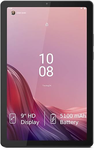Lenovo M9 Tab | 9 Inch (22.86 cm) HD Display| 4 GB RAM, 64 GB ROM Expandable| Wi-Fi Tablet| Dual Speaker with Dolby Atmos| Octa-Core Processor |…
