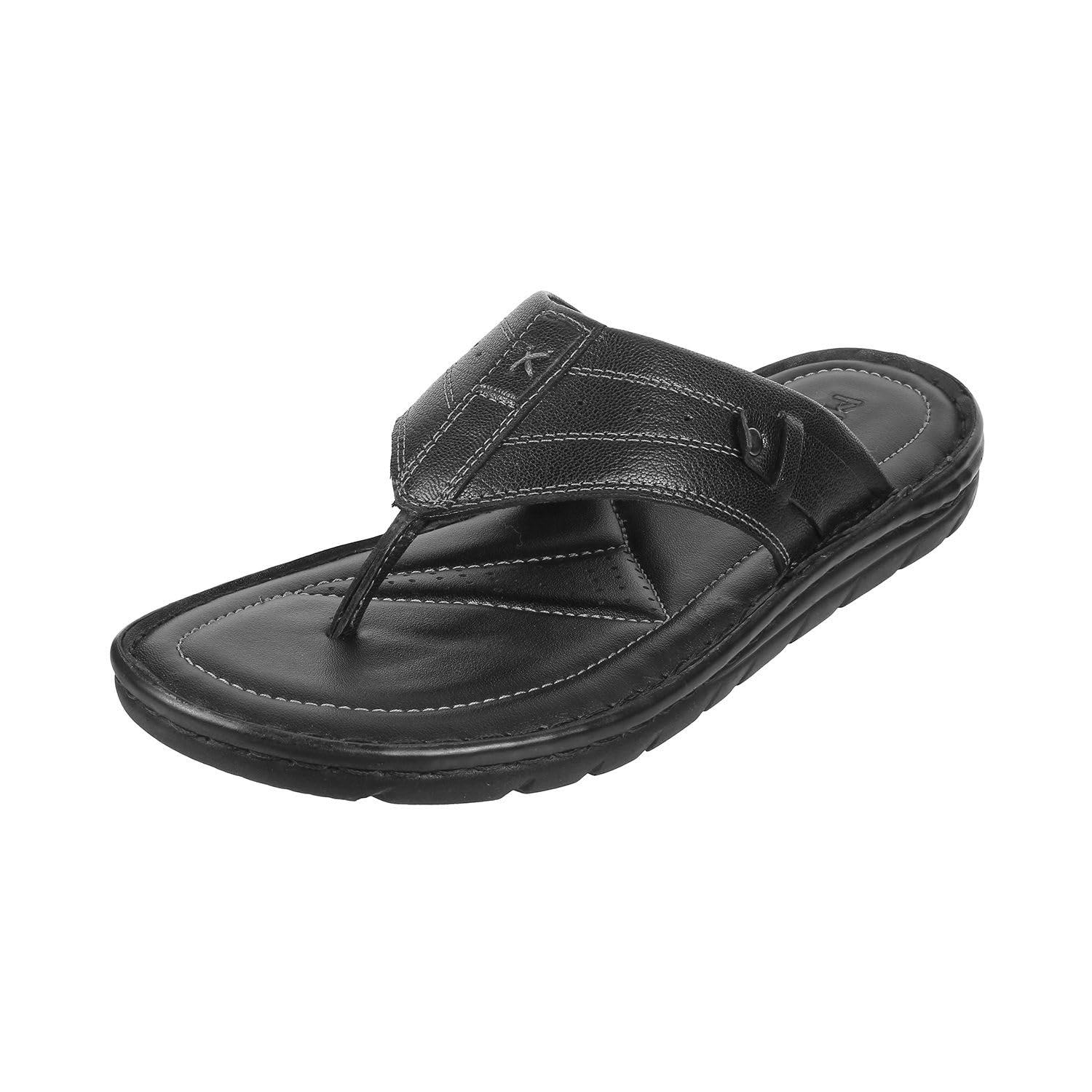 metro Men Casual/Comfort Leather Chappal-picture-27