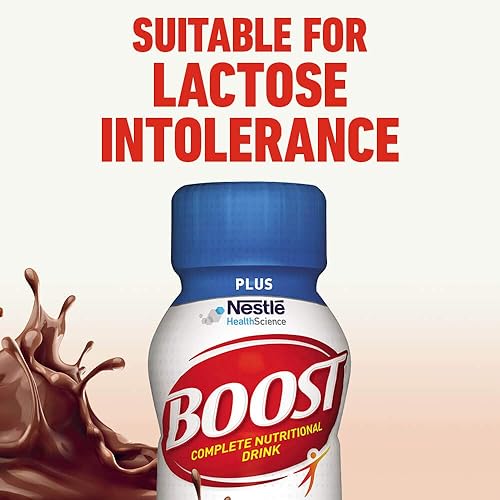 Miniatura 10 de Boost Plus - Bebida nutricional completa Rich Chocolate 8 onzas paquete de 24 unidades