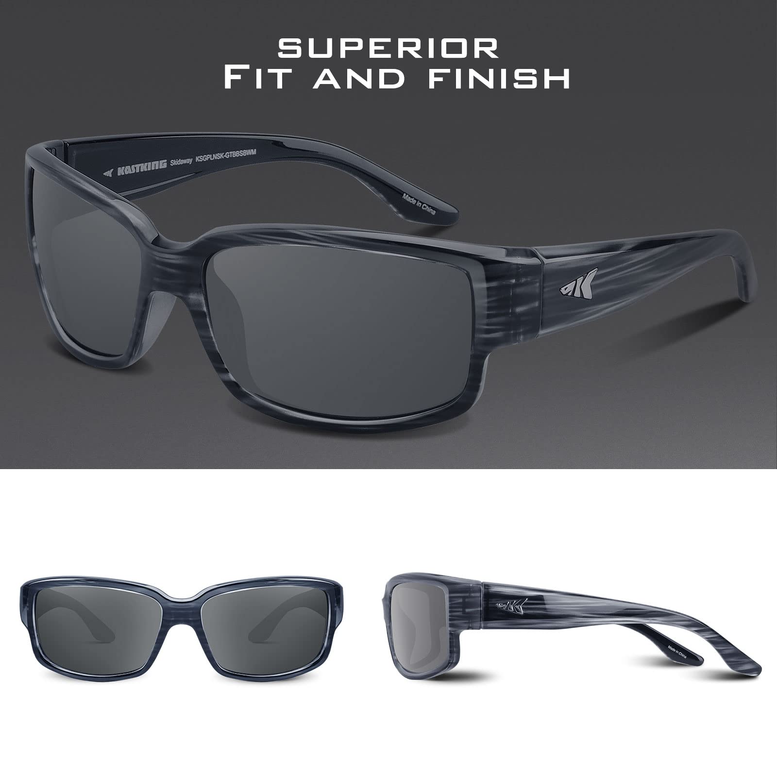 KastKing Skidaway Polarized Sport Sunglasses For Men And