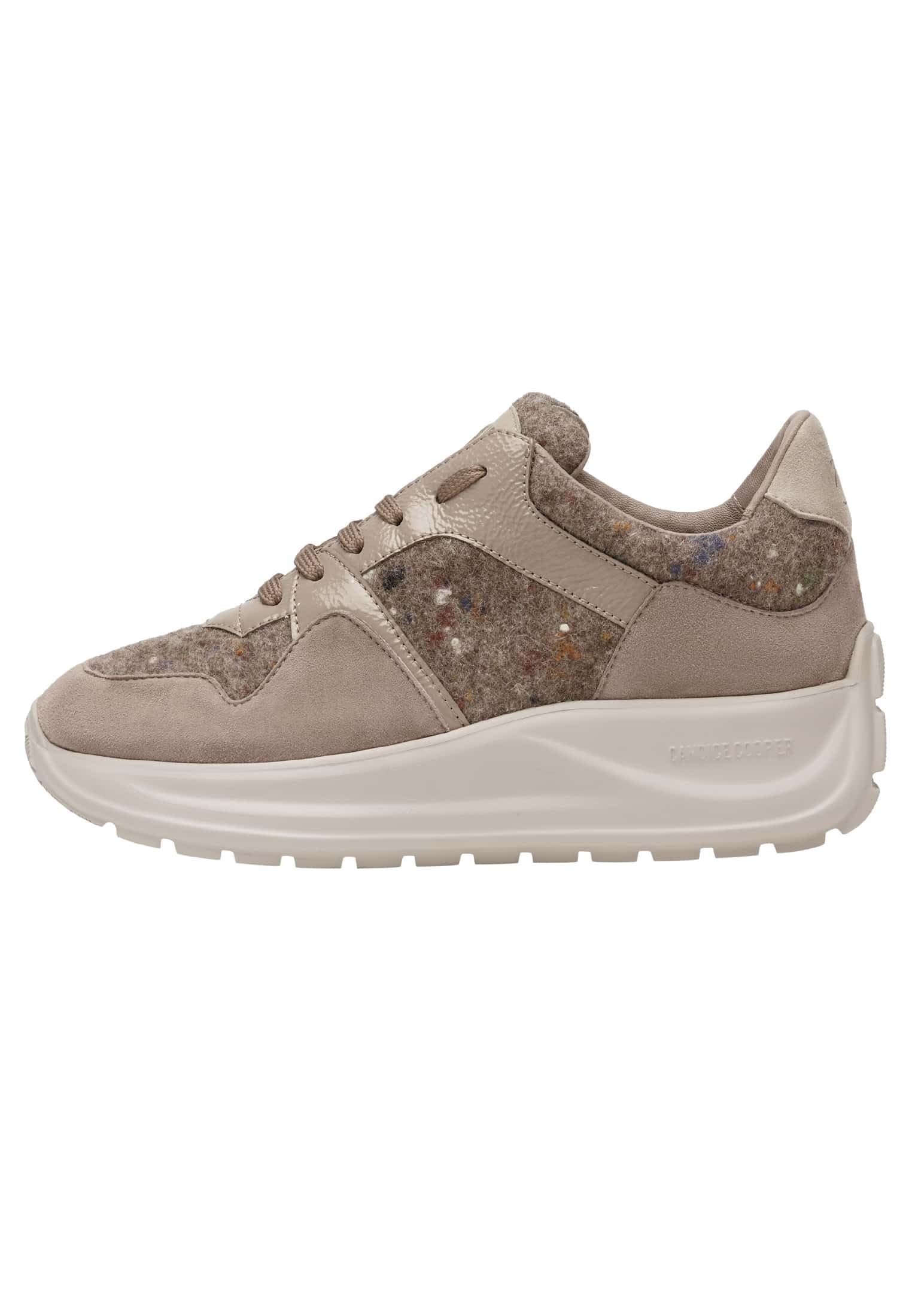 Candice Cooper Women's Spark New Oxford Flat, Taupe Beige, 7 UK