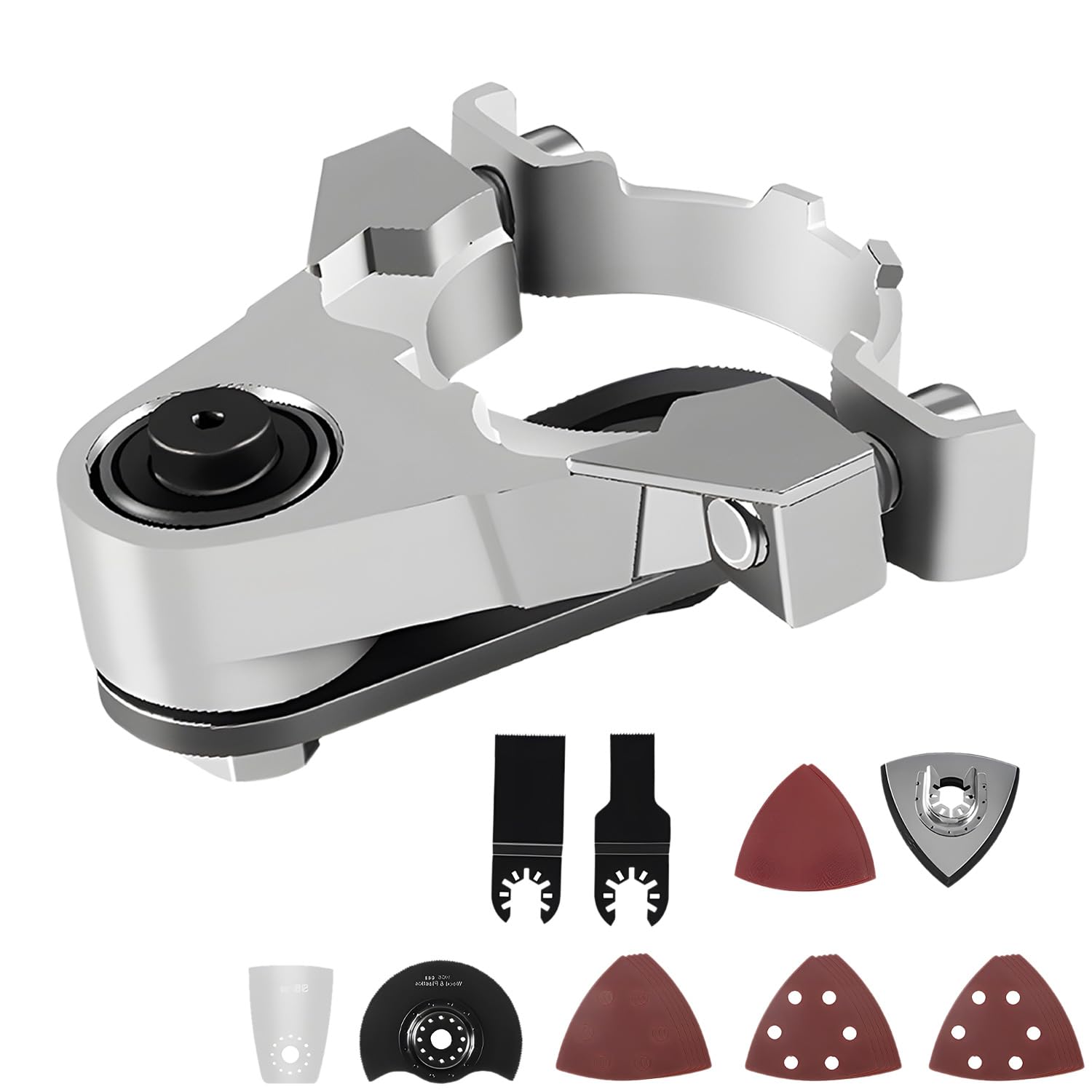 Oscillating Tool Adapter for 41/2 inch Angle Grinder, Femococ Angle