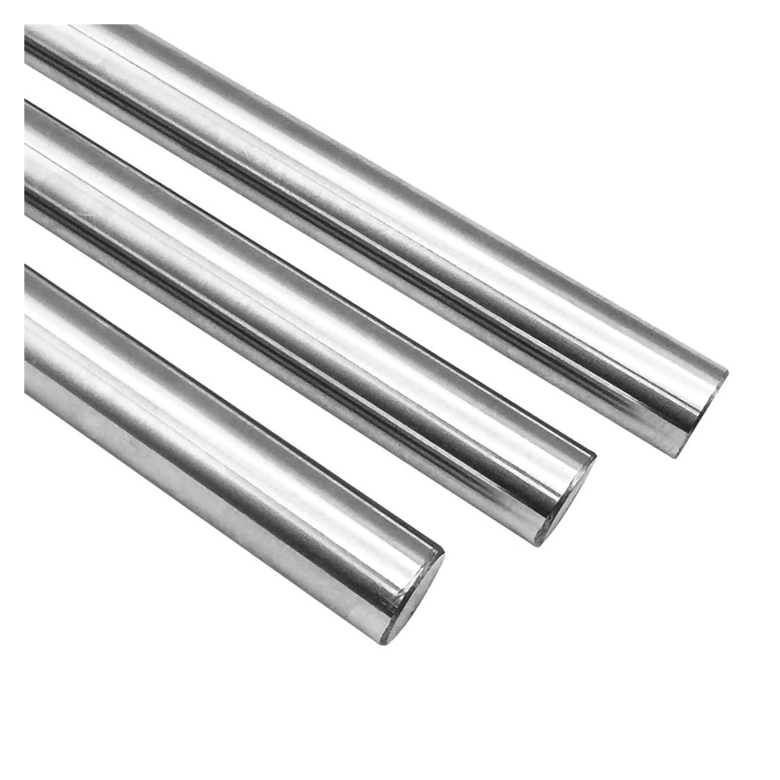 1Pc chromowany 45# stalowy pręt okrągły wałek o średnicy 16mm-30mm długość 100mm-400mm pręty liniowe(22mm,250mm)