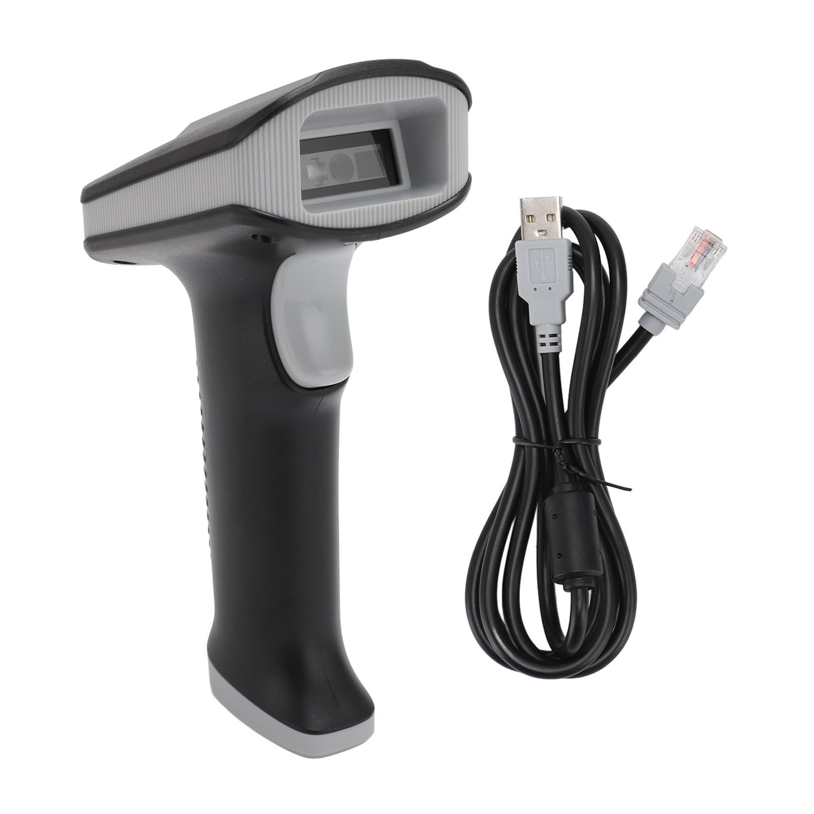 Lettore Codice a Barre USB Cablato, 120FPS Auto Sensing 1D 2D QR Scanner